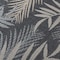 World Rug Gallery Bahama Palm Frond Indoor/Outdoor Non-Shedding Area Rug 7'10'' x 10 Gray 430GRAY8X10 - alternate 2